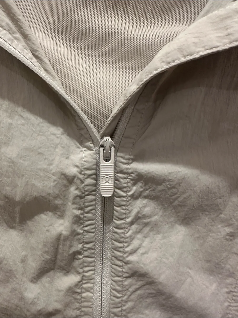 lululemon athletica Light Gray Hooded Utility Jacket